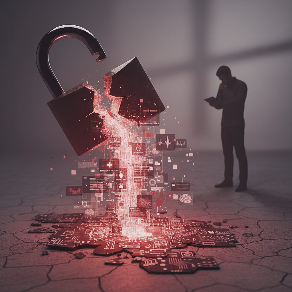 Riscos éticos de privacidade na IA para saúde mental.